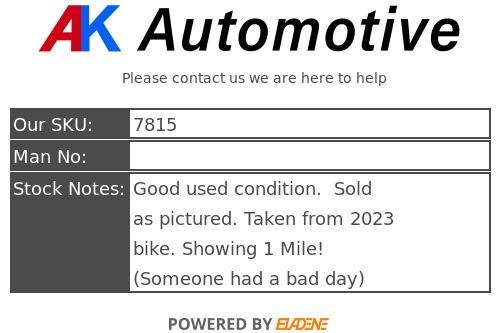 2023 Keeway Fact 50 EU5 - 1MILE!! - Voltage Rectifier