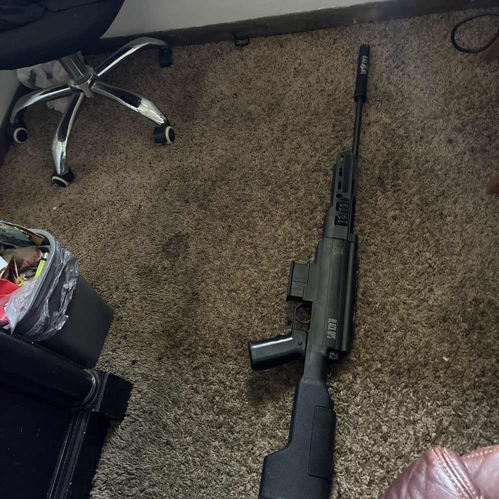 Black ops airsoft rifle