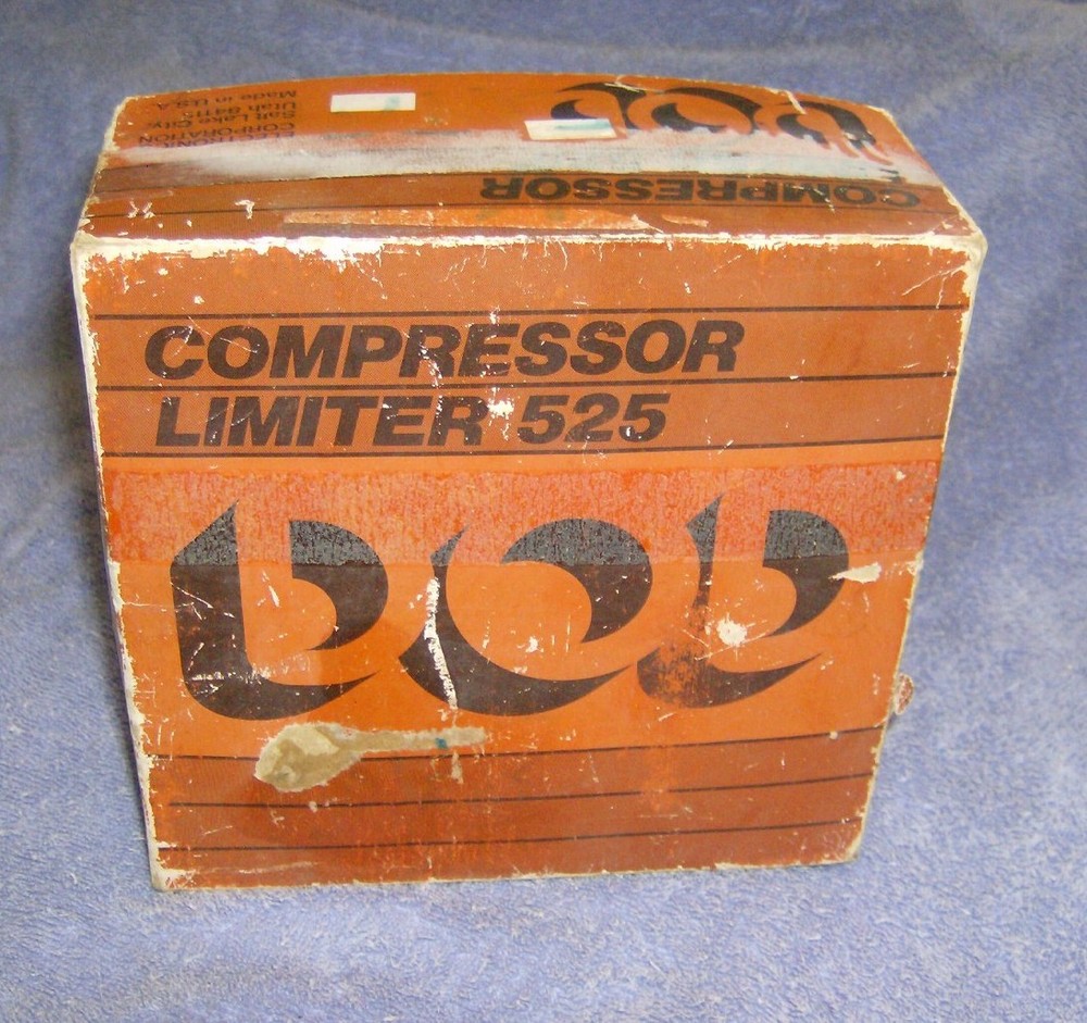 vintage Vintage DOD Compressor Limiter 525 EMPTY BOX ONLY
