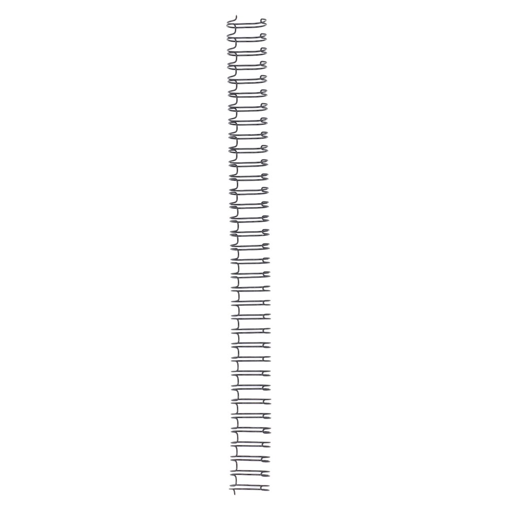100x Double Loop Wire Binding Spines 9/16Inch 34Loop 3:1 Pitch 120Sheet Capacity