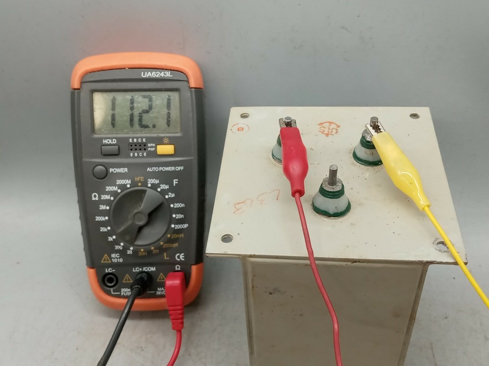 NAVY Choke Filter Reactor Transformer 8Hy / .120ADC / 110 ohm