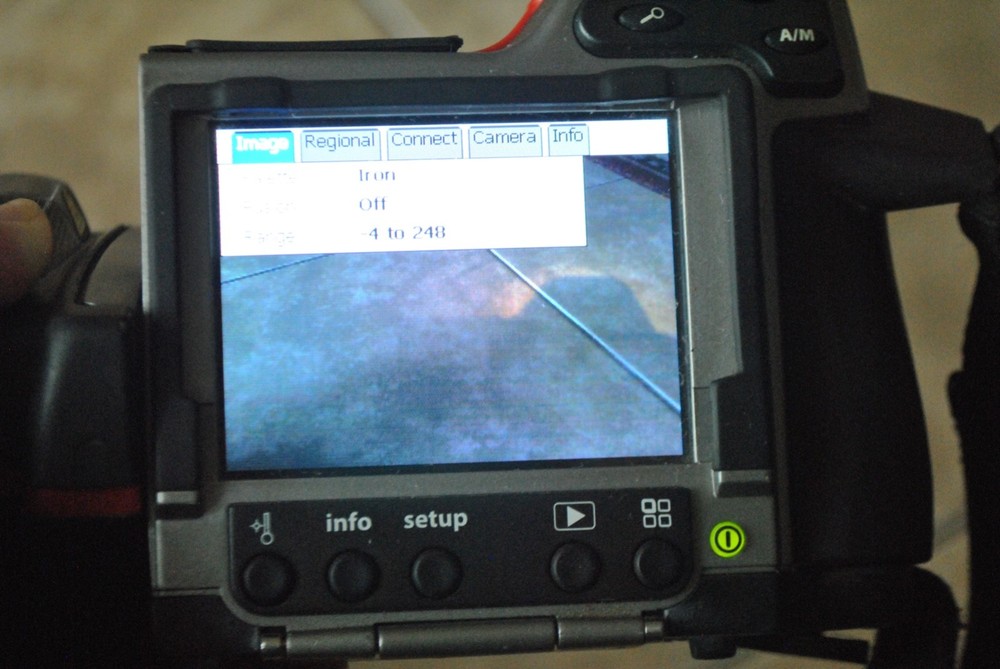 FLIR T400 thermal camera