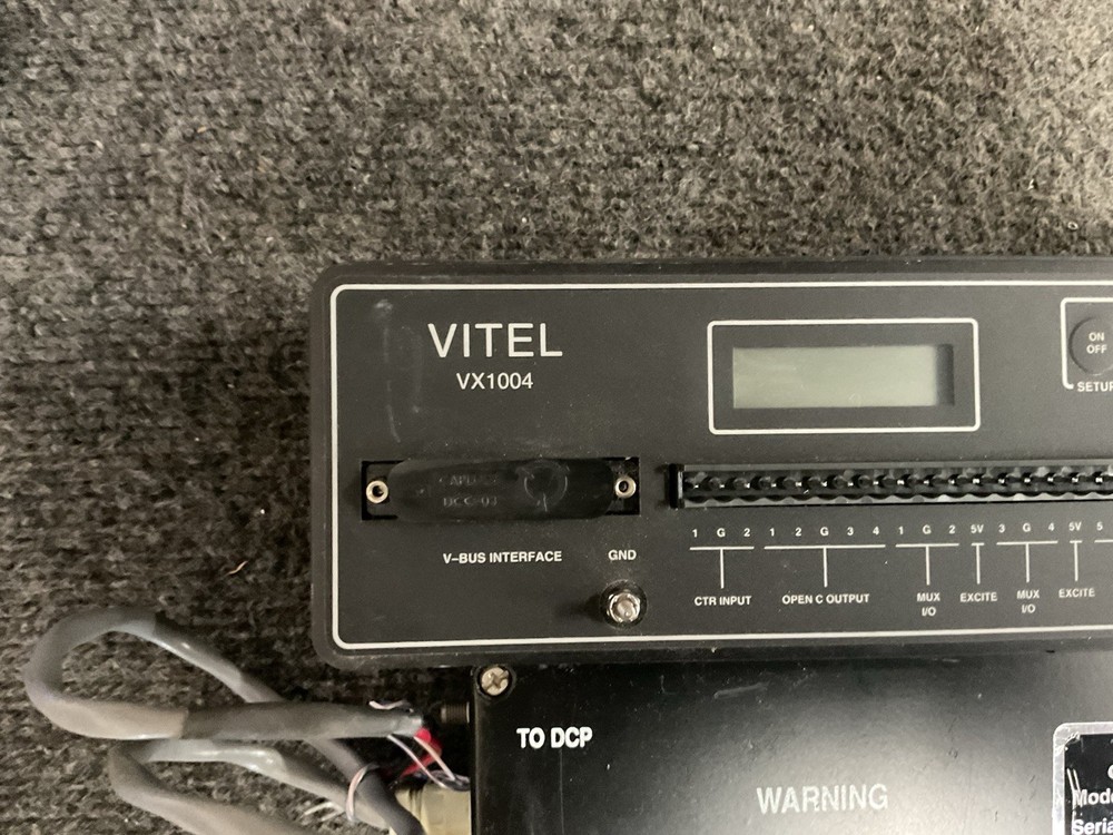 Vitel VX1004 Environmental Data Logger VX1004DCP W/ Power Supply