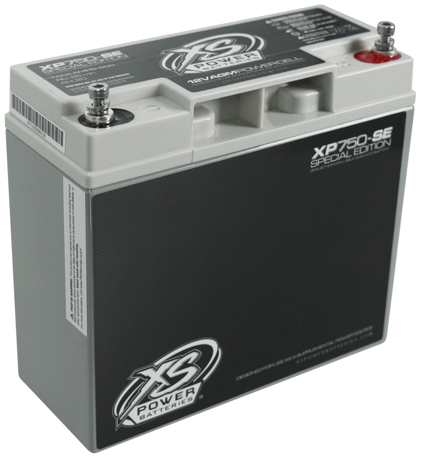 XS Power XP750-SE 750w Power Cell Car Audio Battery For Stereo System+Backpack