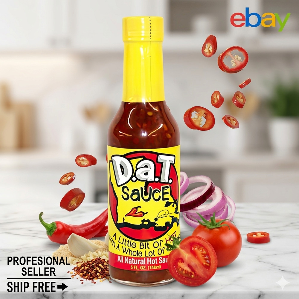 Dat Sauce Hot All-Purpose Sauce 5 oz