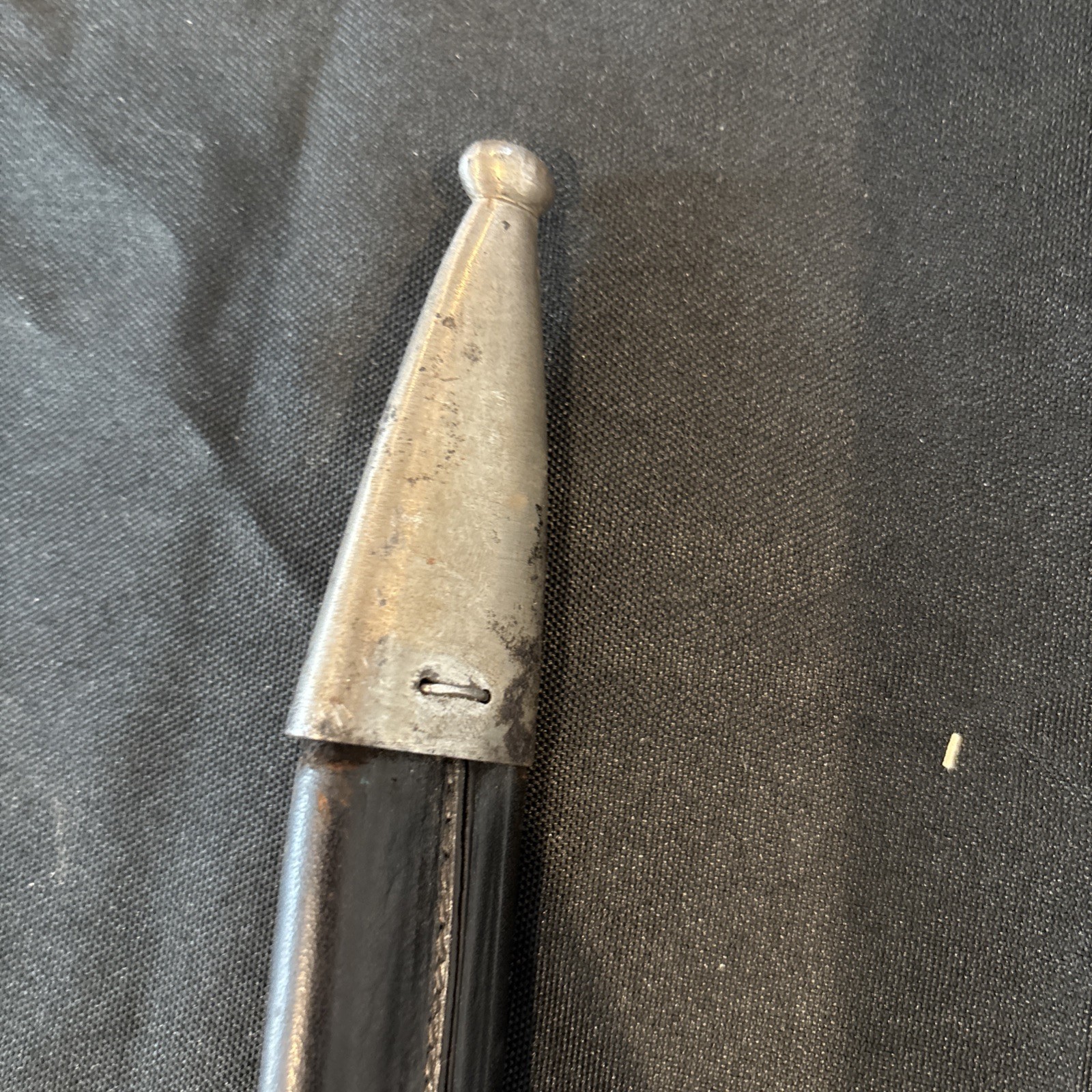 ORIGINAL SPANISH 1893 MAUSER BAYONET, SCABBARD 1894 Date Q5025 Artilleria Toledo