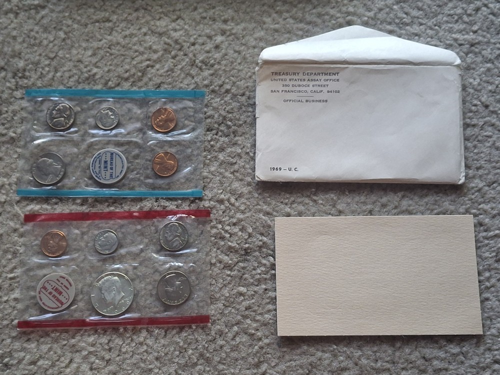 1969 PDS U.S Mint Set