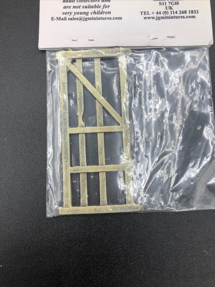 JG Miniatures Diorama Accessory Field Gate C08F