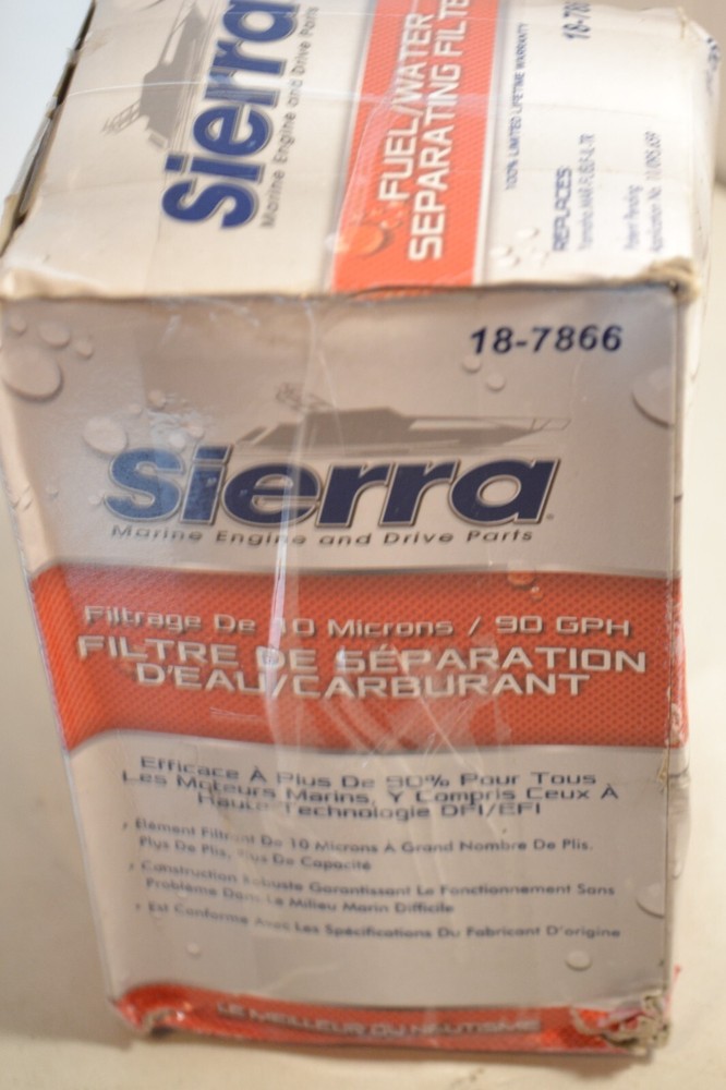 SIERRA #18-7866 Fuel/Water Separating Filter