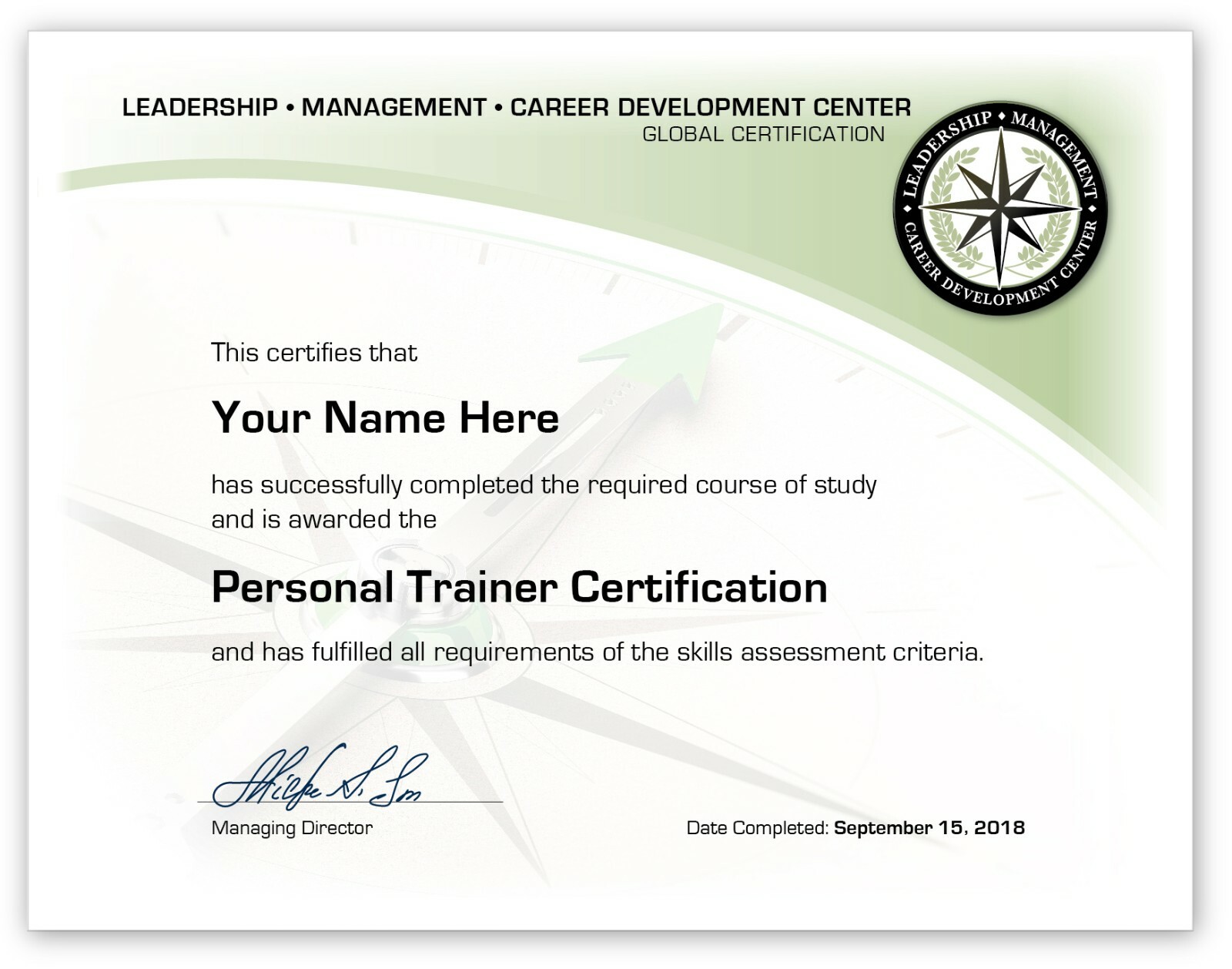 Personal Trainer Training Course Certificate / Diploma Fitness Certification