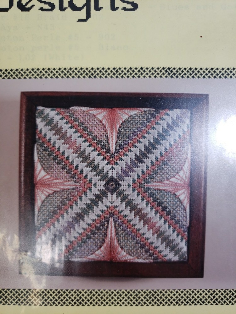 SuLar's Prime Time Designs Northern Lights Needlepoint Guide Chart Pattern