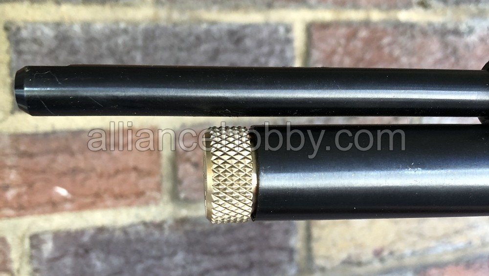 Solid Brass Knurled Piercing Stem for Crosman 2240 (CO2 Cover End Cap)