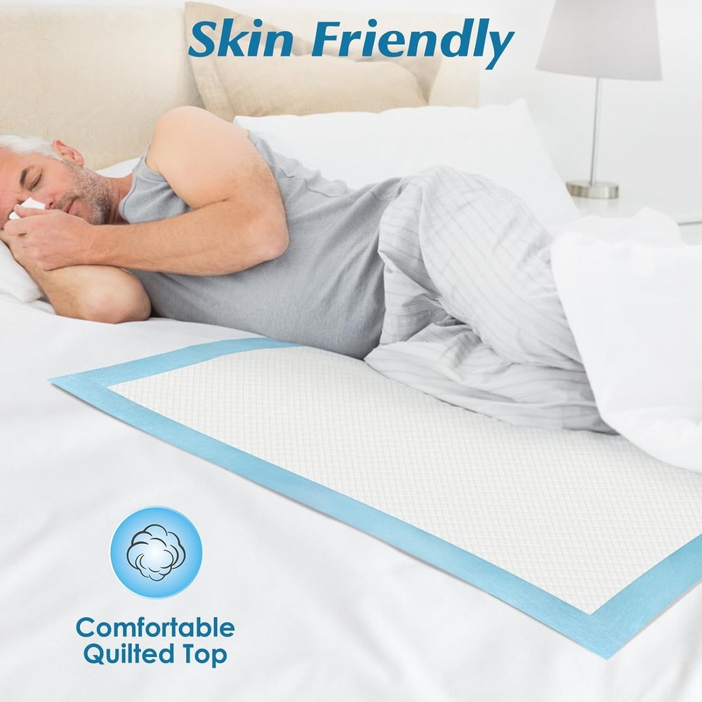 0 Count 30” x 36” Super Absorbency Disposable Underpads, Leakproof Quick Drying