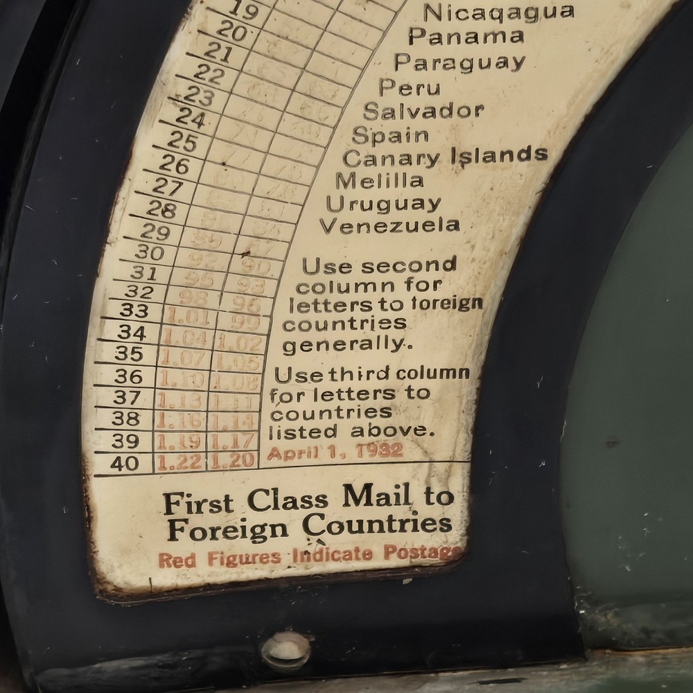 1930s Hanson? Postal Scale See Description