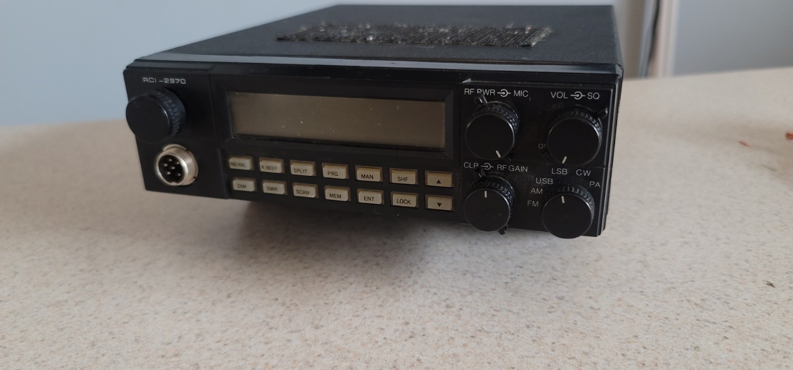 RANGER RCI 2970 TEN METER RADIO FIRST GENERATION ASTATIC MIC