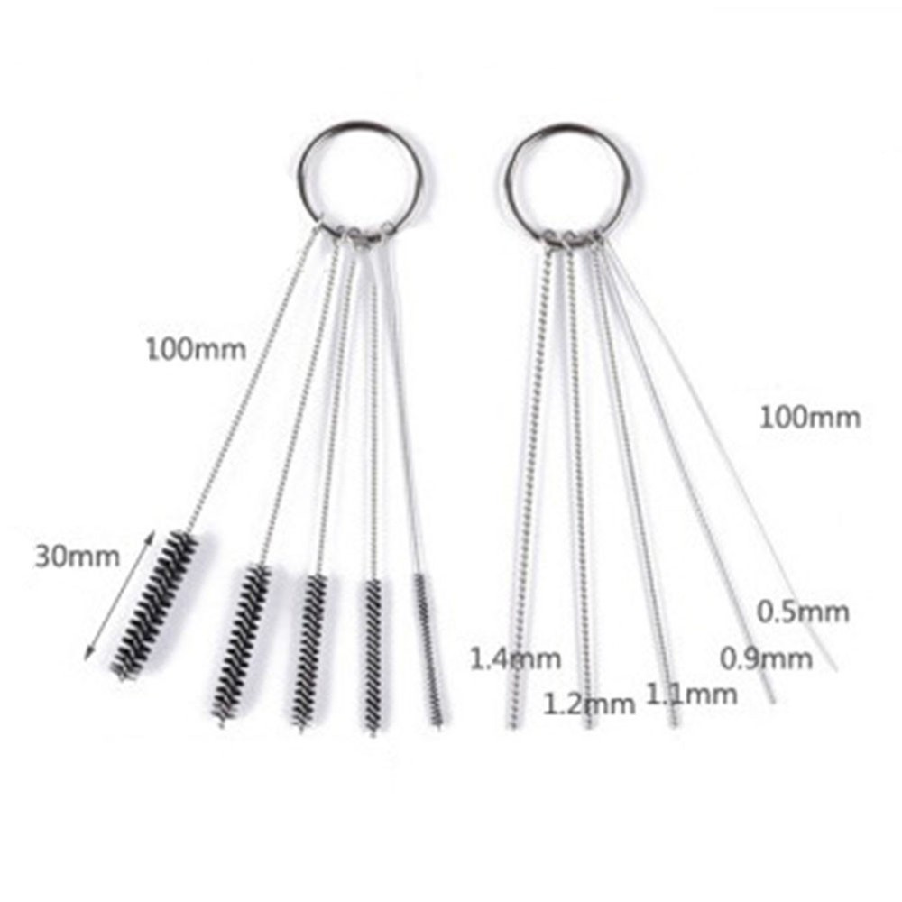 Windscreen Washer Jet Nozzle Cleaning Tool Kit 10pcs for Airbrushes