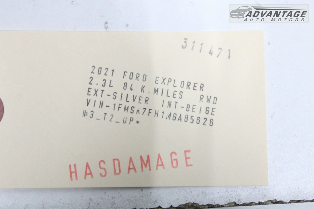 2020-2024 FORD EXPLORER CRUISE CONTROL DISTANCE RADAR SENSOR MODULE OEM