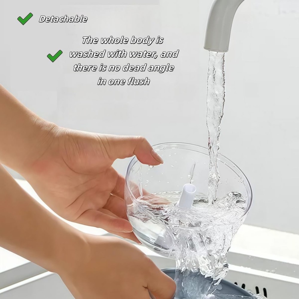 Manual Food Processor Vegetable Chopper, Mini Hand Pull String standard, blue