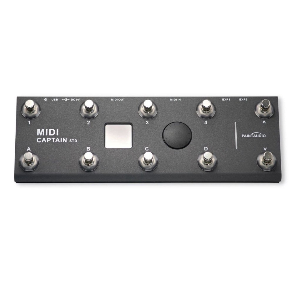 Paint Audio MIDI Captain STD Source Controller, Black 10 Buttons