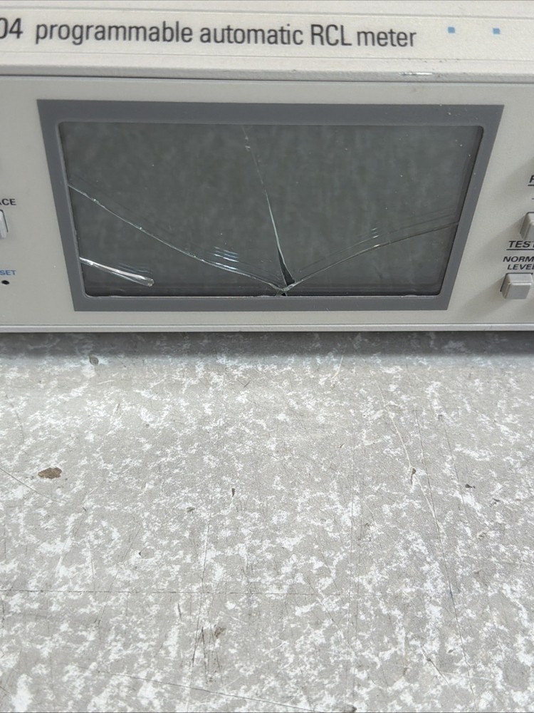 Philips Fluke PM6304 Programmable Automatic RCL Meter - Read Description