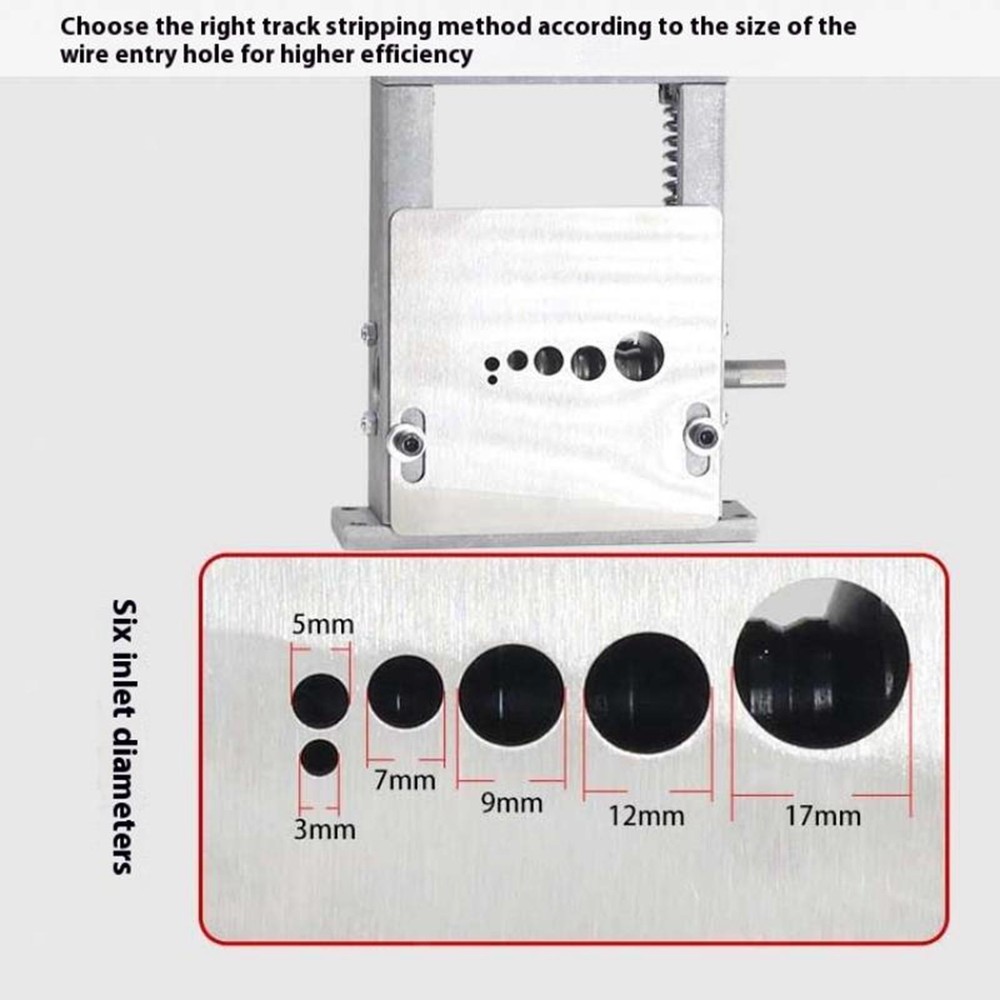 Manual Wire Stripping Machine Professional Wire Peeler Cable Stripper Tool