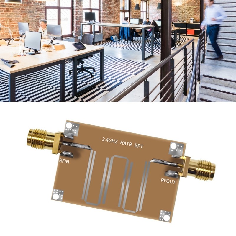 Improve Signal Quality with 2.4GHZ Microstrip Bandpass Filter Replace Accessory