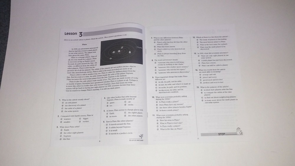+ANSWERS Esst Reading Comprehension Review + Great Test Prep Tips! 4th Grade 4