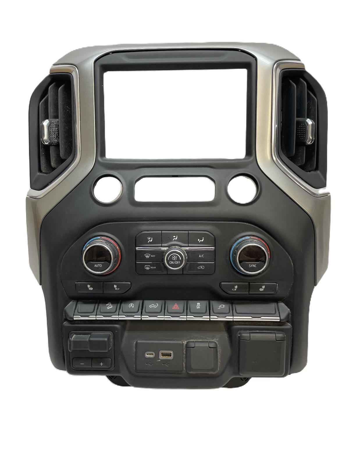 2019 CHEVY SILVERADO 1500 TRIM HEAT/AC CONTROLS w/HEATED SEAT 84499511 GM OEM