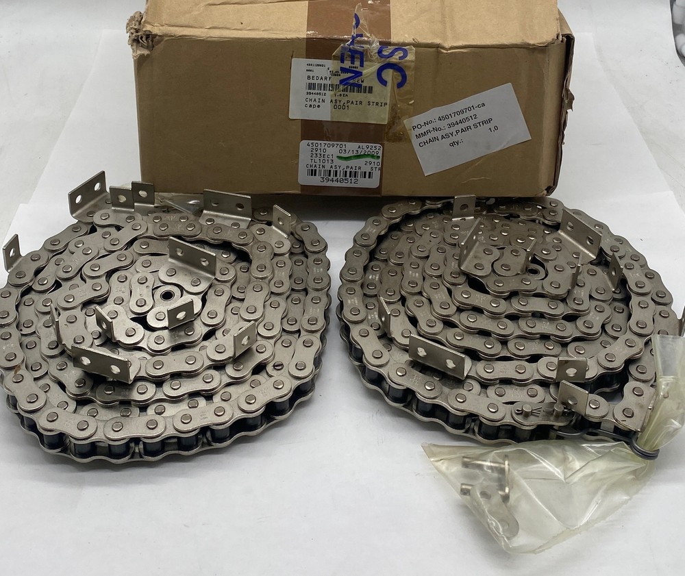 Renold Syno 10B Roller Chain Assembly, Pair Strip
