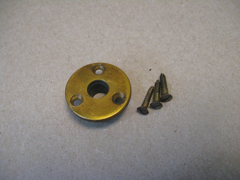 Vtg Edison Diamond Disc C-250 Phonograph Crank Handle Arm Escutcheon