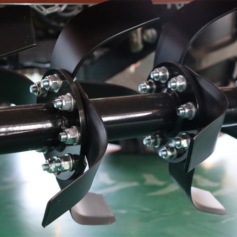 3 Point 37" Rotary Tiller Attachment Fits Cat 1 Tractor PTO Driven Work 5" Deep