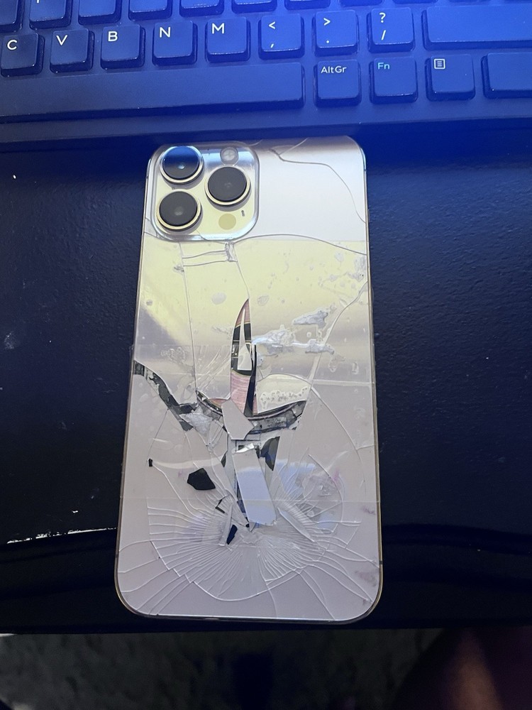 iPhone 13 Pro Max 1TB Unlocked broken back