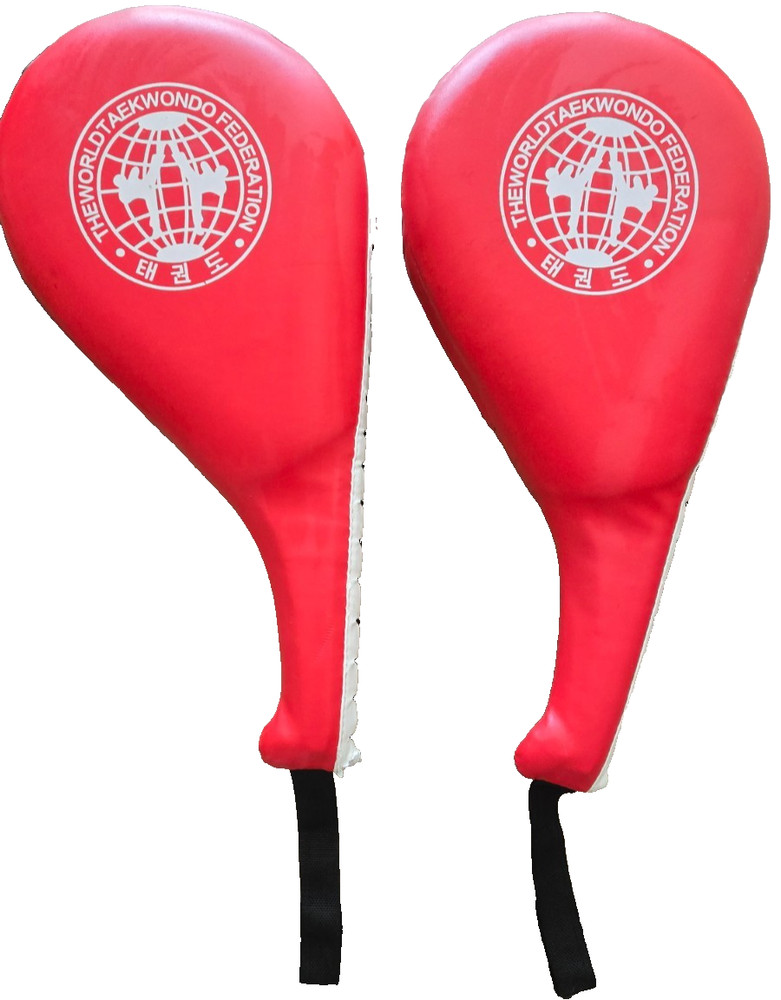 2 Pack Taekwondo Kick Target Pads - Red