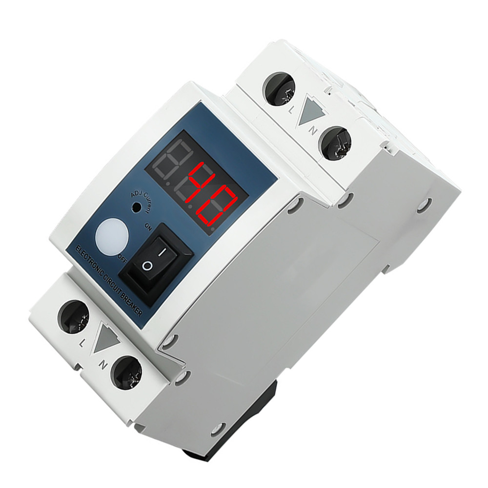 Boat Type Switch Overcurrent Protector for 110V 220V 240V AC Circuits 1A to 40A