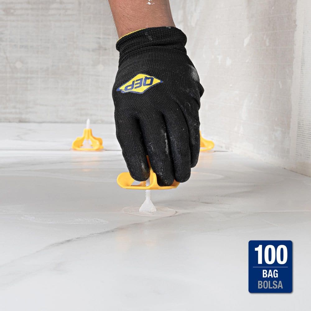 QEP LASH360 Tile Leveling Round Caps (100-Pack)