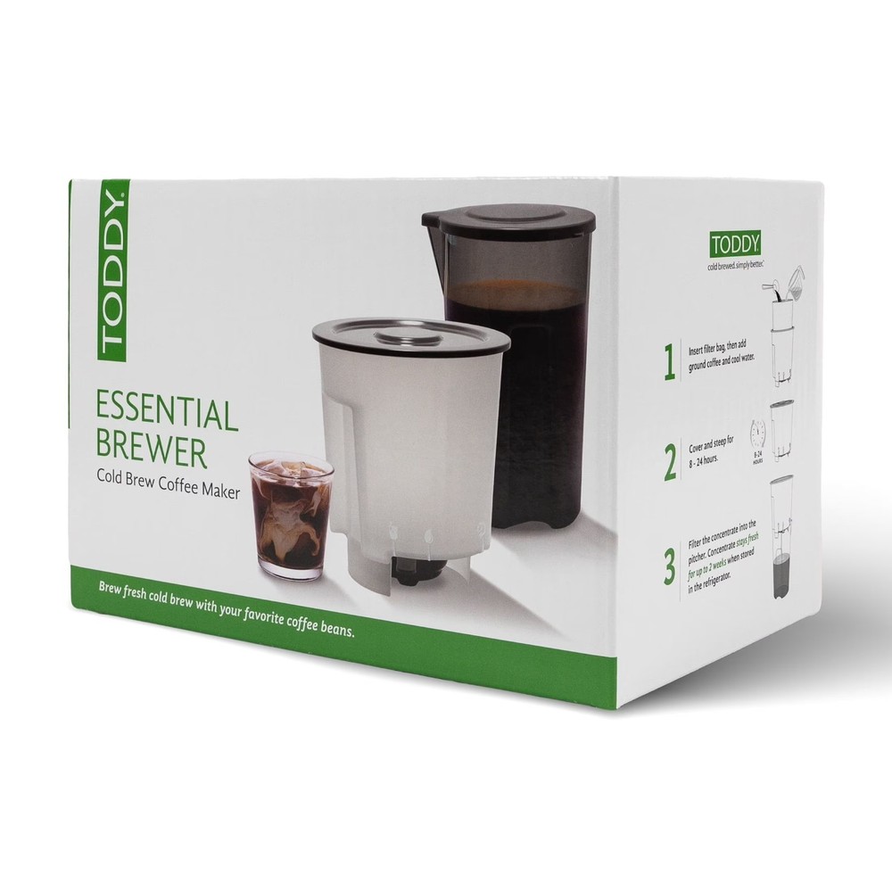 Cold Brew Coffee Maker Kit Smooth Low Acid Iced Coffee Brewer System