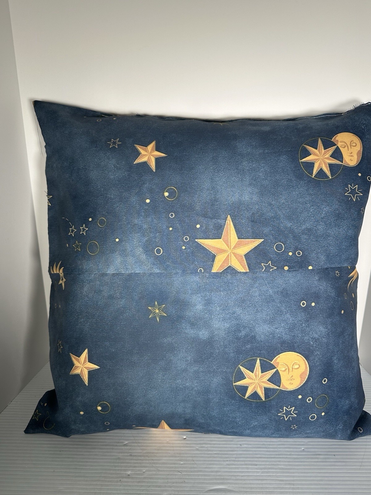 Vintage 90s Celestial Throw Pillow Sun Moon Stars Whimsigoth Set & Flags