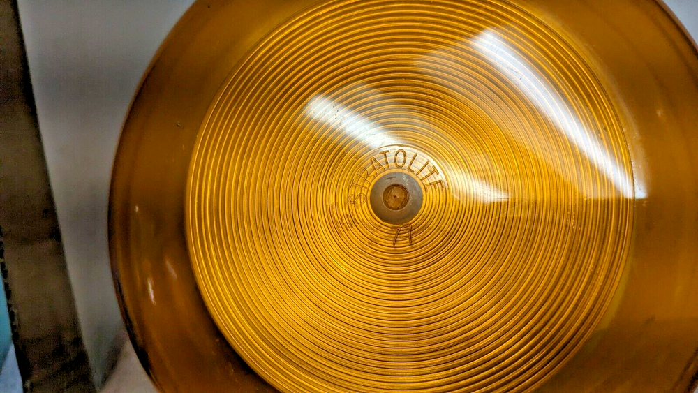 NOS STRATOLITE 77 Rotating Beacon Light LENS
