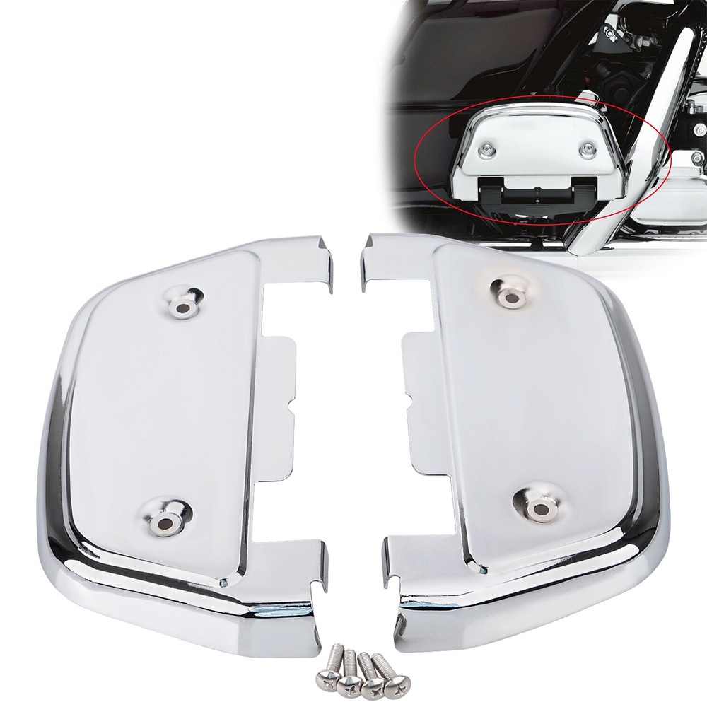 Passenger Floorboard Cover For Harley Dyna Street Bob FXDB Electra Glide FLHTC