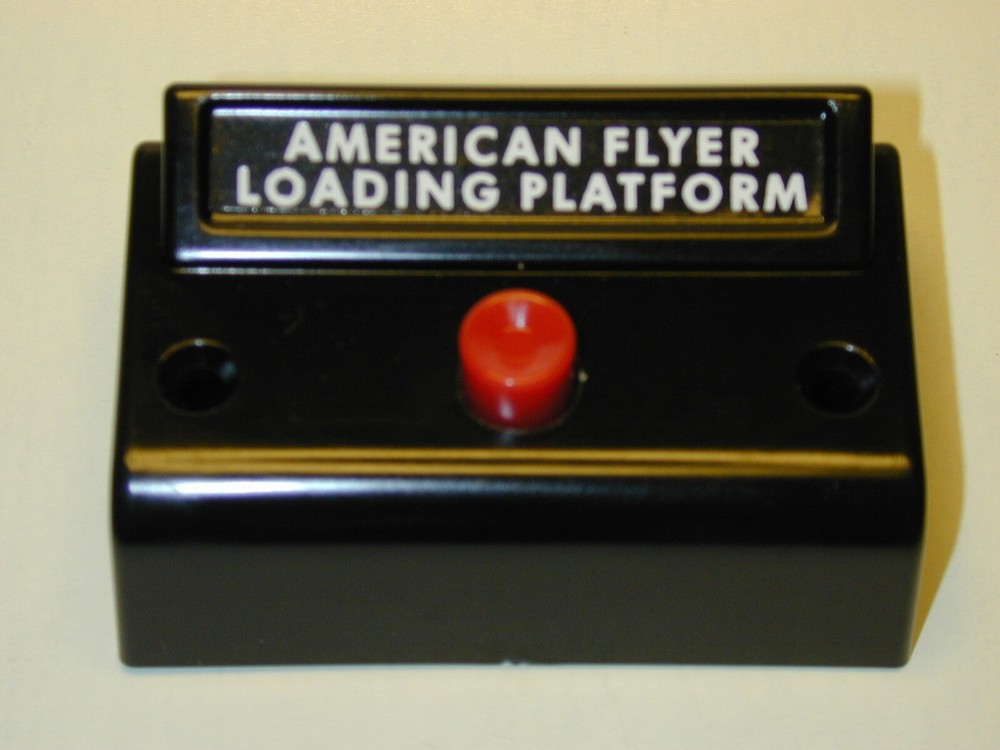 AMERICAN FLYER LOADING PLATFORM 1 BUTTON CONTROL NEW REPRO XA