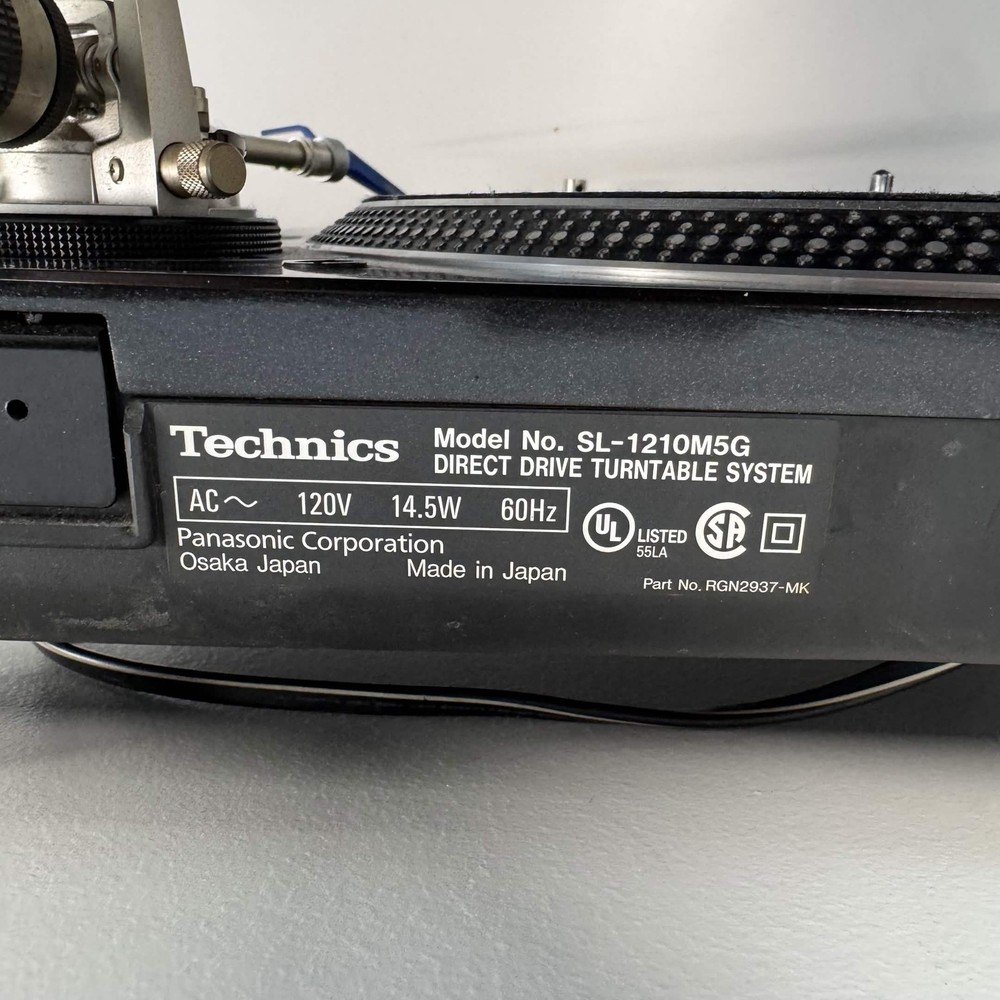 Technics Direct Drive Quartz Turntable SL-1210MSG