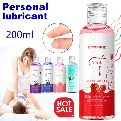 Fruit Flavor Sex Lube Lubricant Gel Water Based Edible Mild Oral Massage Adult