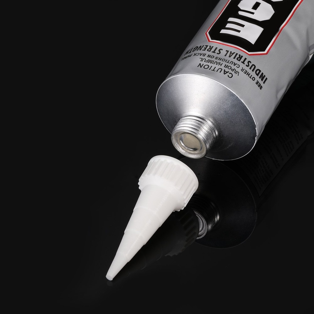 Zhehao 20 Pack e6000 Snip Tip Applicator Tips Cap for E6000 Craft Glue White