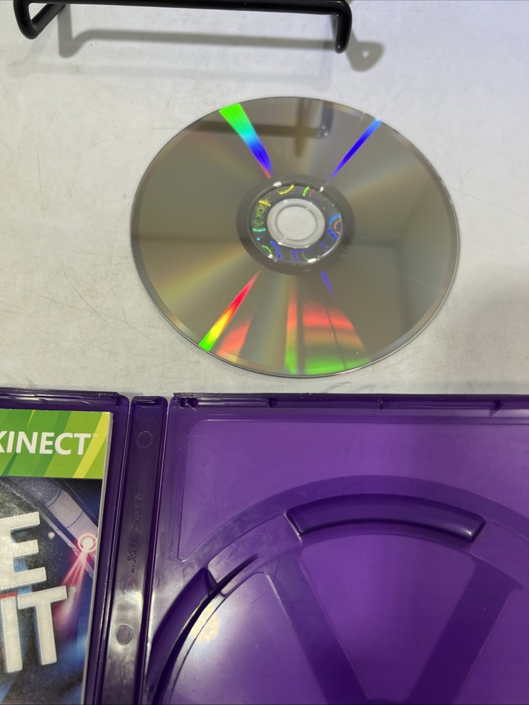 Microsoft Xbox 360 Kinect Sensor Bar W/6 Games Tested Bundle Lot #ML3