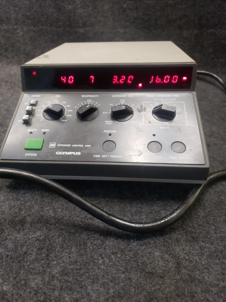 OLYMPUS MICROSCOPE CAMERA EXPOSURE CONTROL UNIT PM-CBAD.................. (OSSD)