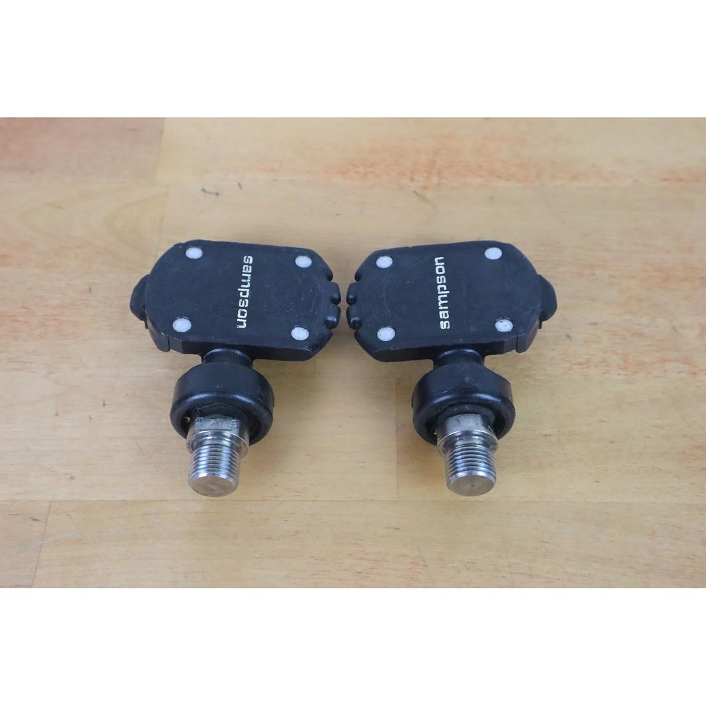 Vintage Samson Stratics Clipless Pedals Black