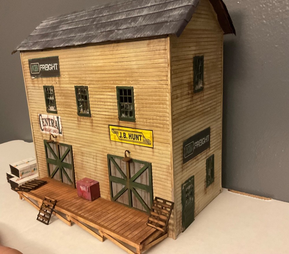 O Scale KB Freight Structure Kit Laser Cut