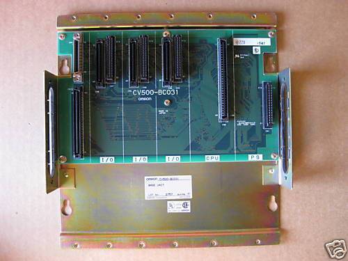 Omron CV500-BC031 Base Unit Rack Chassis CV500BC031 PLC Module Cage