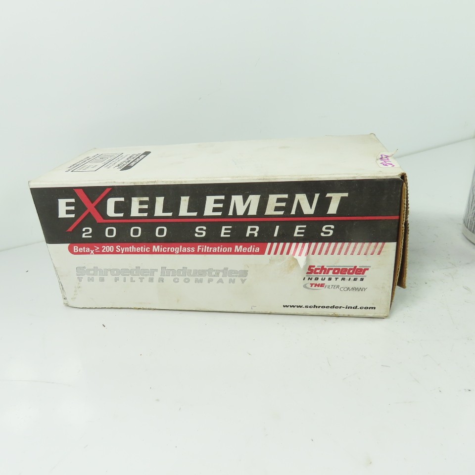 Schroeder KZ3V Excellement 2000 Series Hydraulic Filter Element Replacement