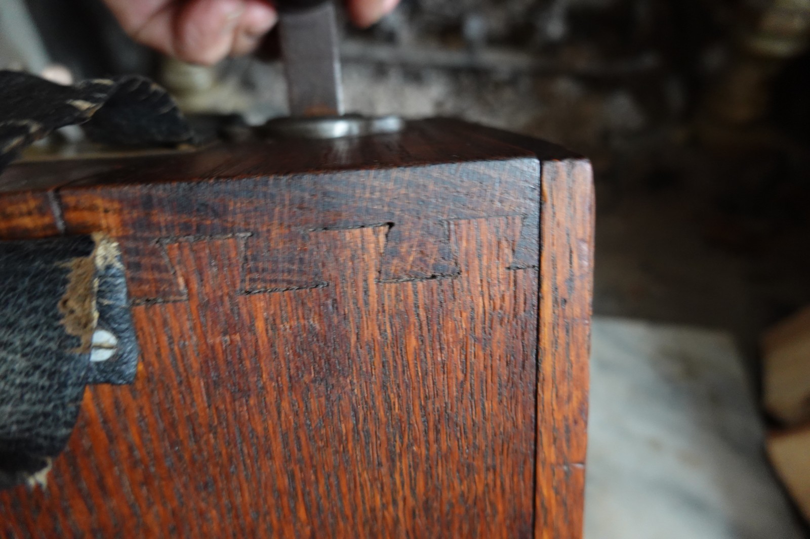 Antique "HERCULES" 30 CAP BLASTING MACHINE Dynamite Detonator Plunger Box